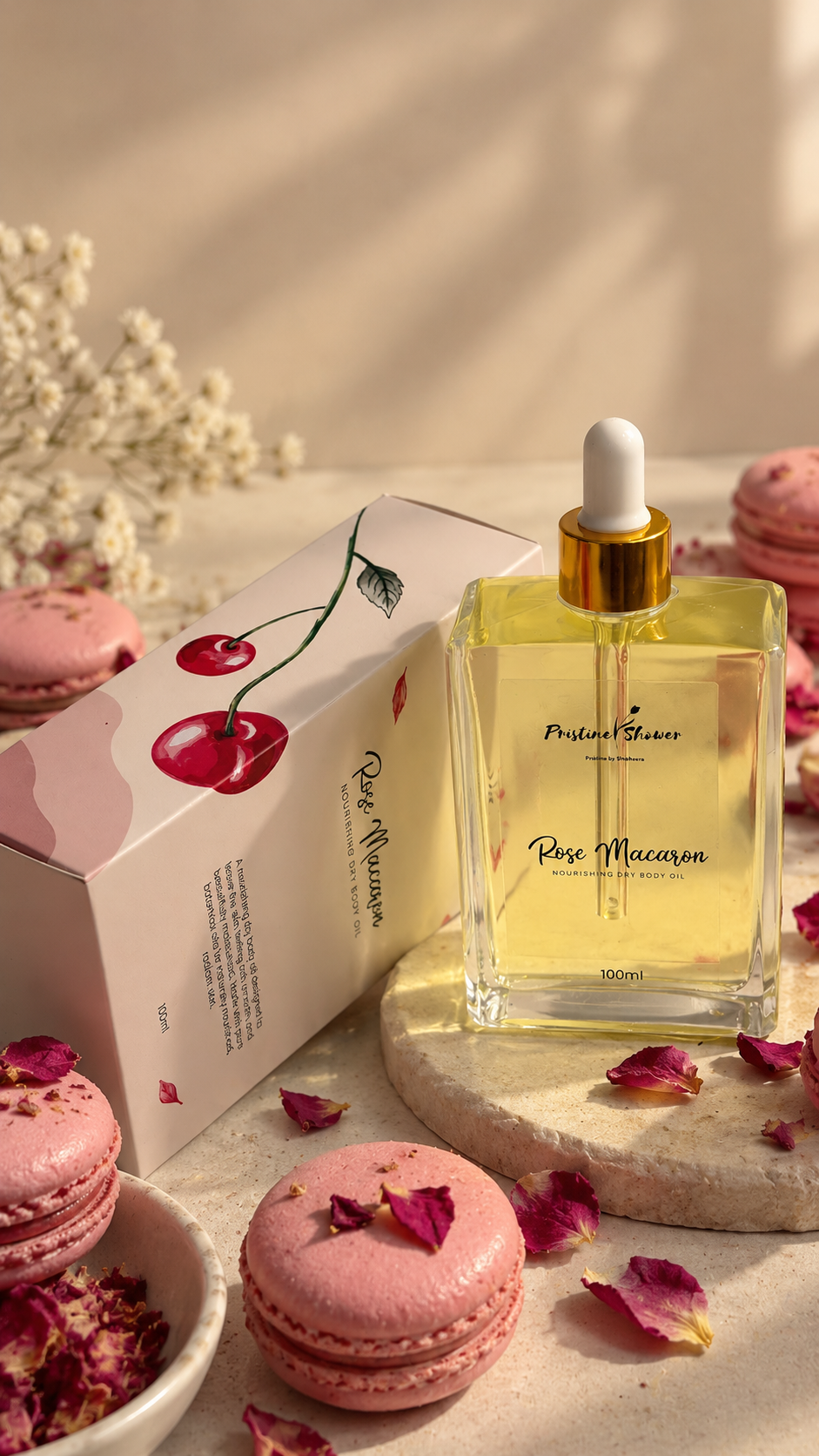 ROSE MACARON - Nourishing Dry Body Oil