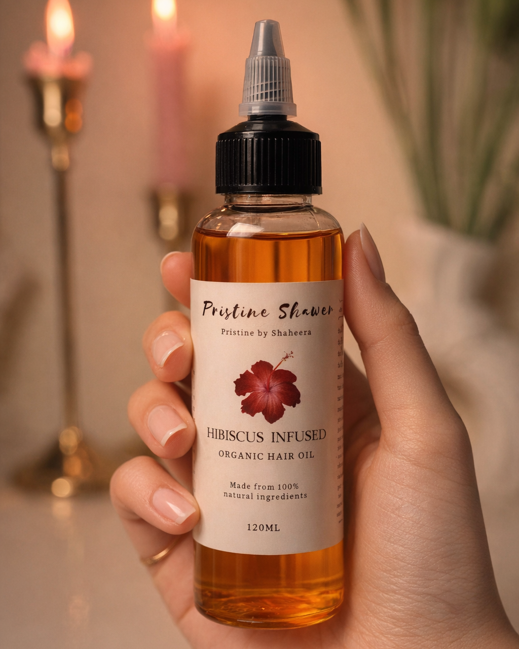 Hibiscus Infused Hair & Scalp Oil