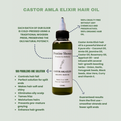 Castor Amla Elixir Hair Oil