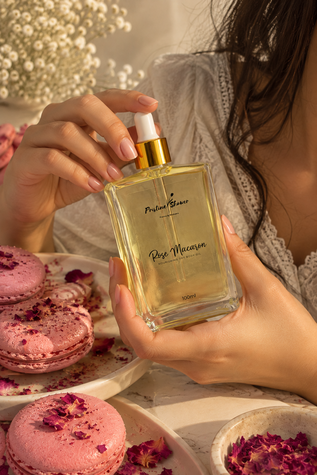ROSE MACARON - Nourishing Dry Body Oil
