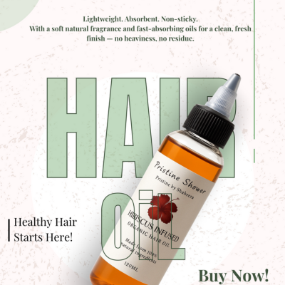 Hibiscus Infused Hair & Scalp Oil