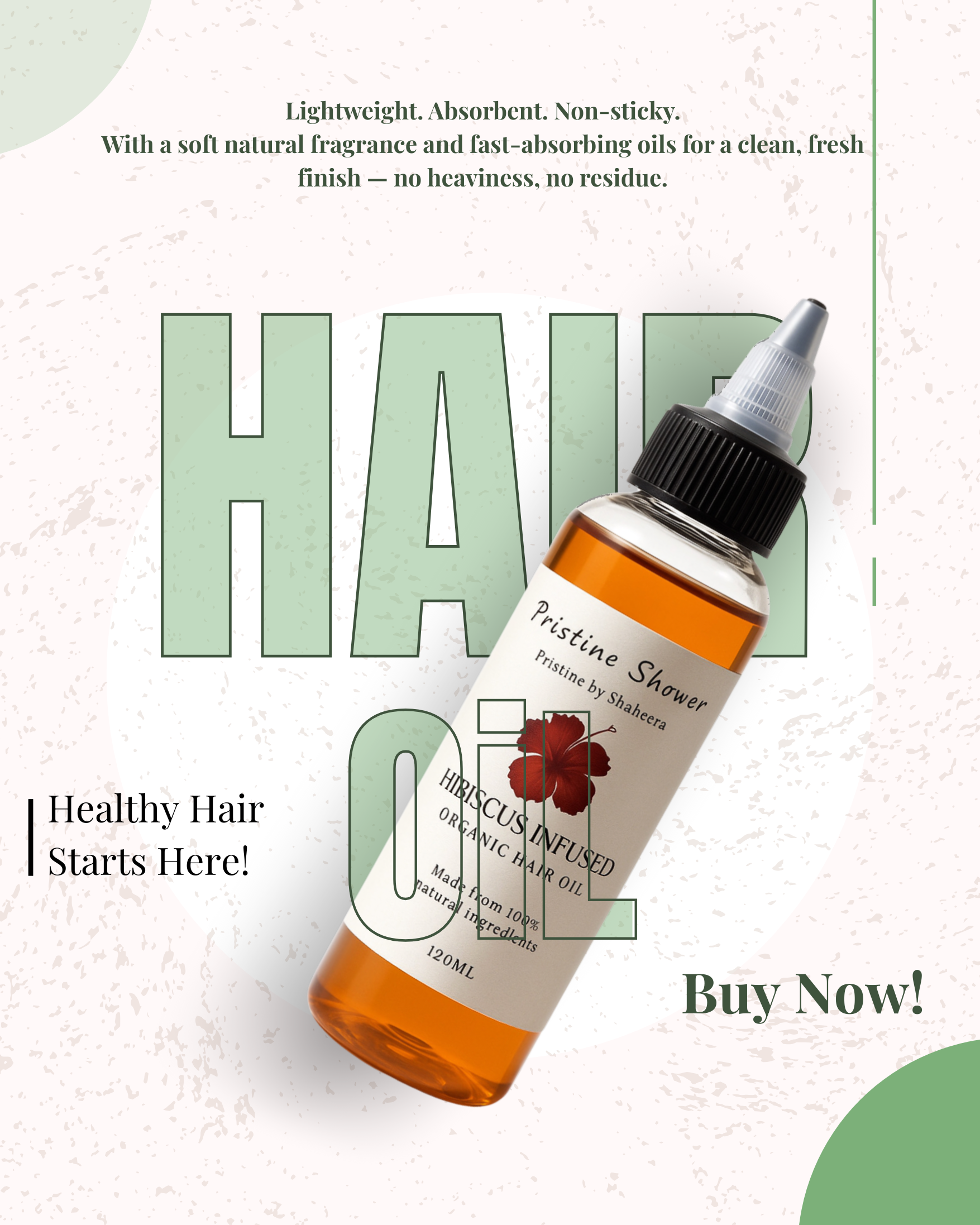 🌺 Hibiscus Infused Hair & Scalp Oil - View 2