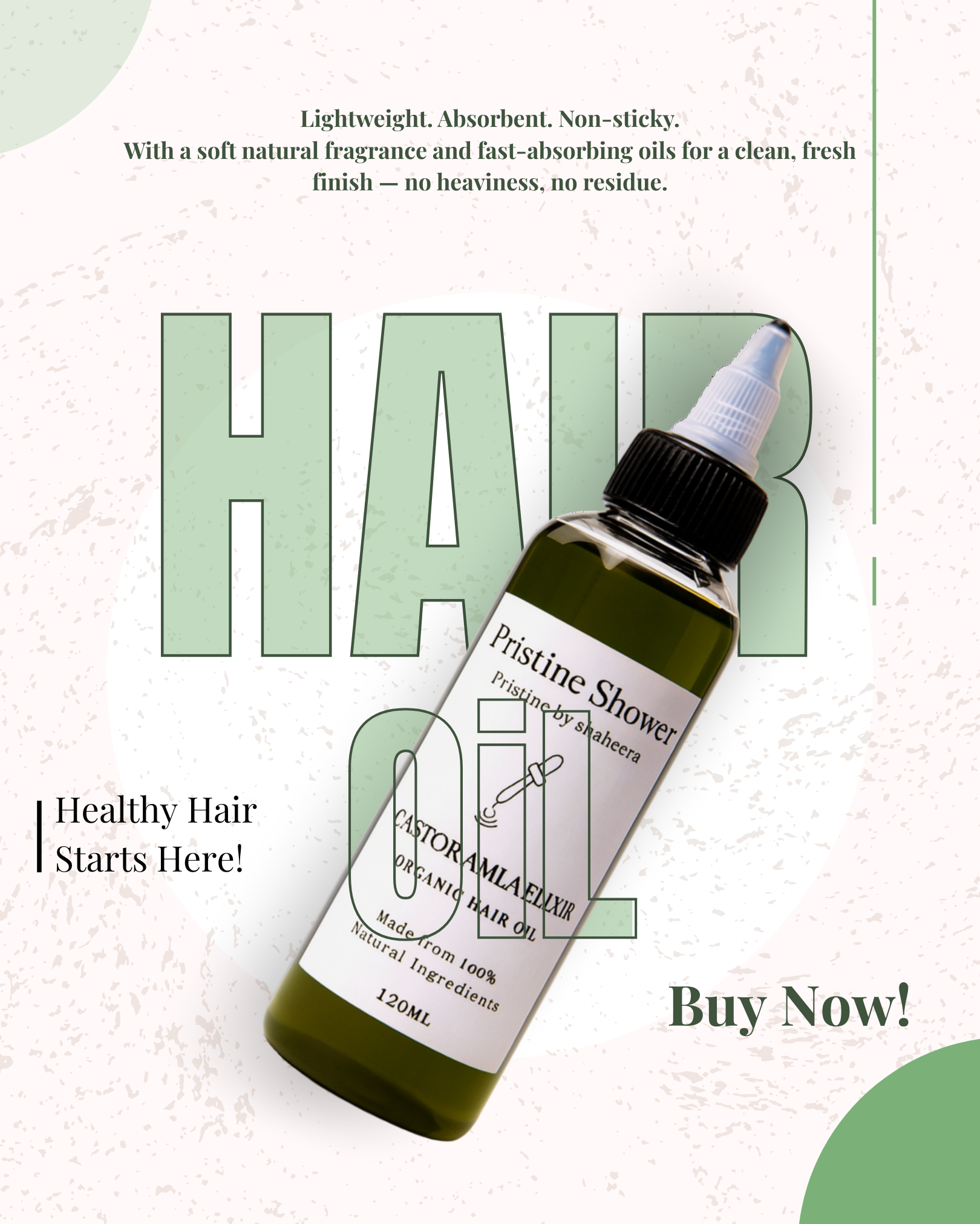 🌿Castor Amla Elixir Hair Oil - View 3