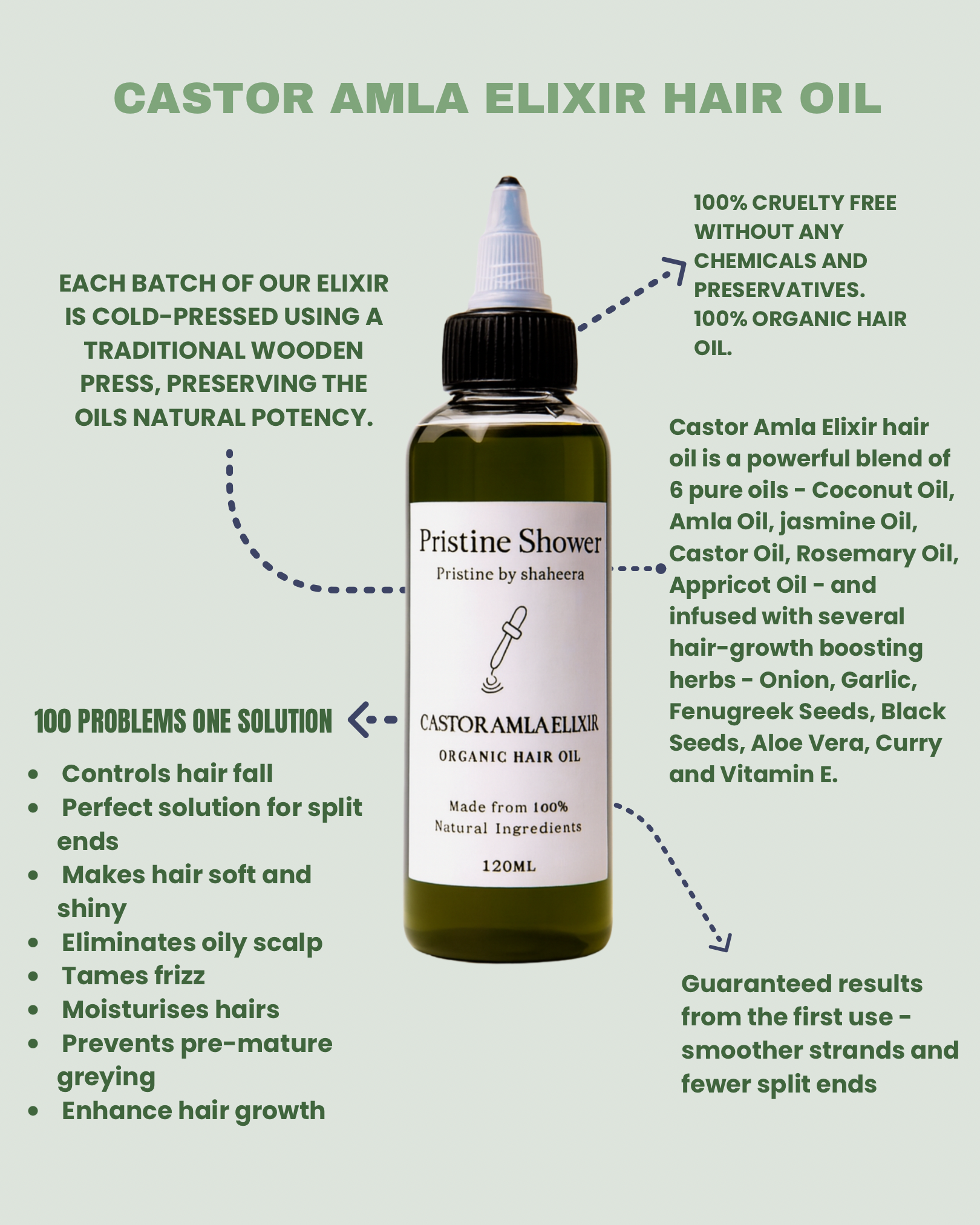 🌿Castor Amla Elixir Hair Oil - View 2
